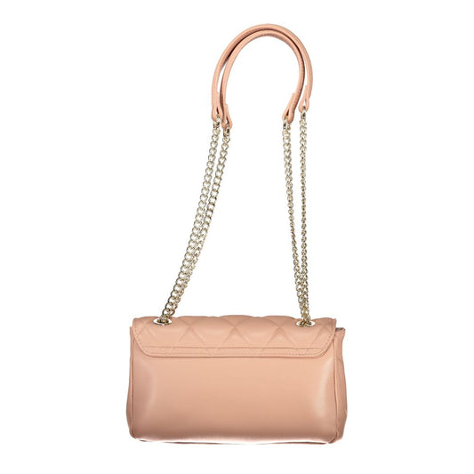 Rosa Poliuretano Women Handbag