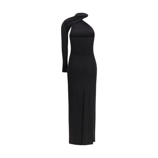Black Viscose Cocktail Dress