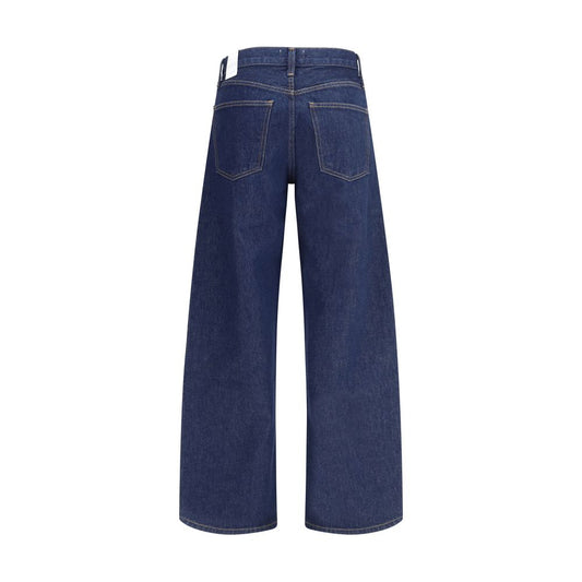 Blue Cotton Jeans Denim