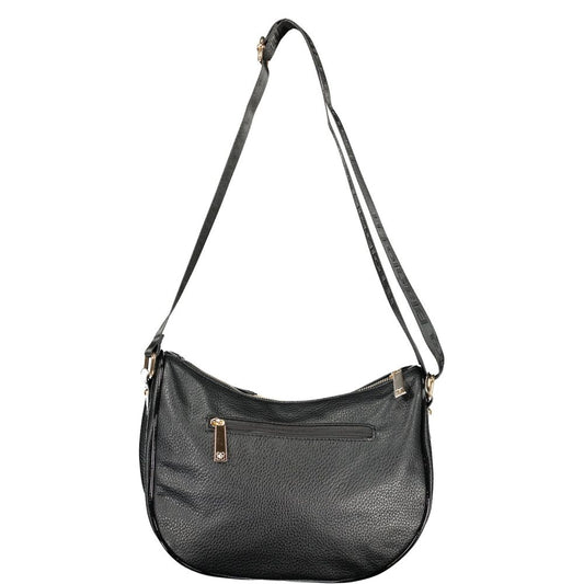 Black PVC Women Handbag