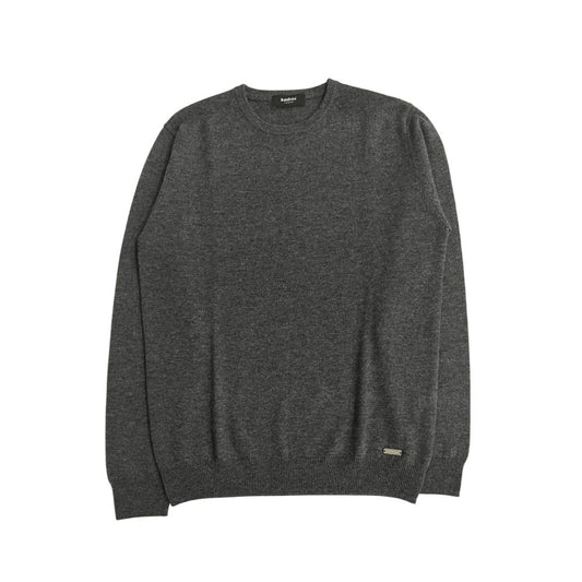 Gray Cashmere Men Sweater
