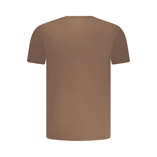 Marrone Cotton Men's T-Shirt