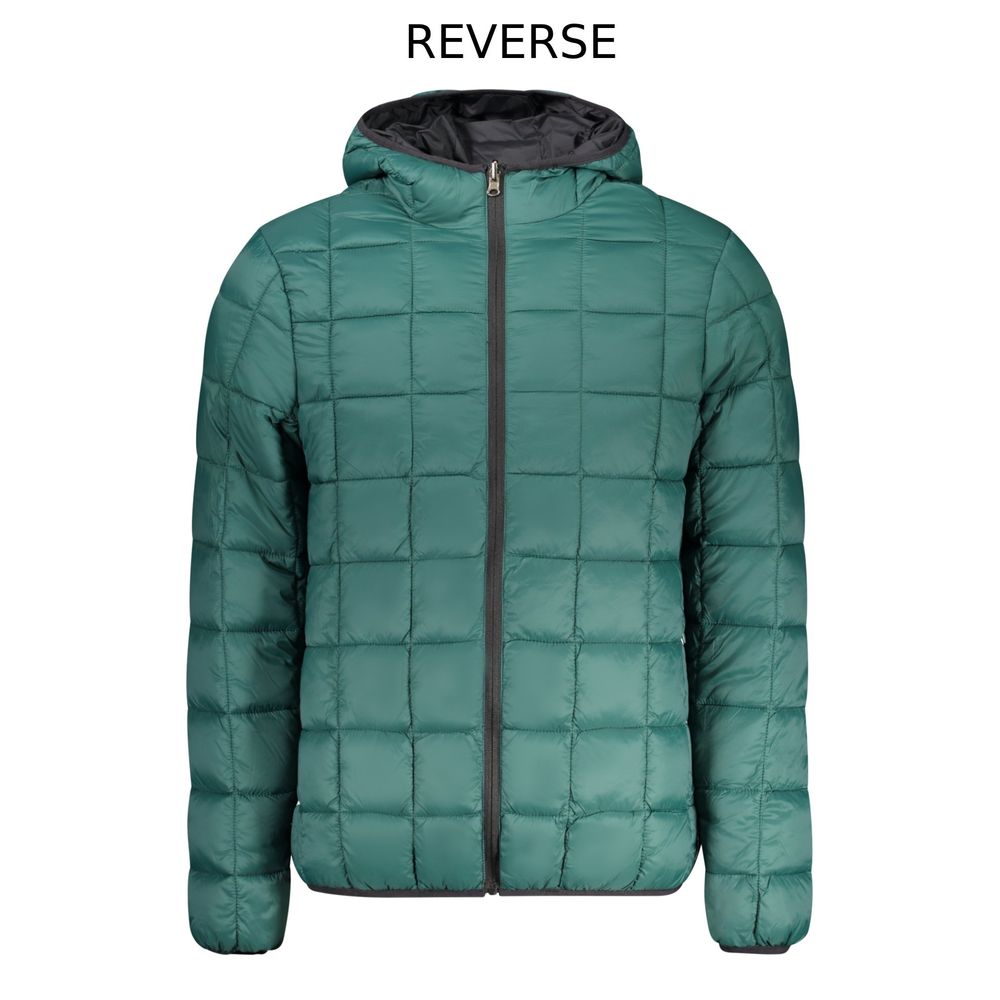 Black Polyester Jackets & Coat