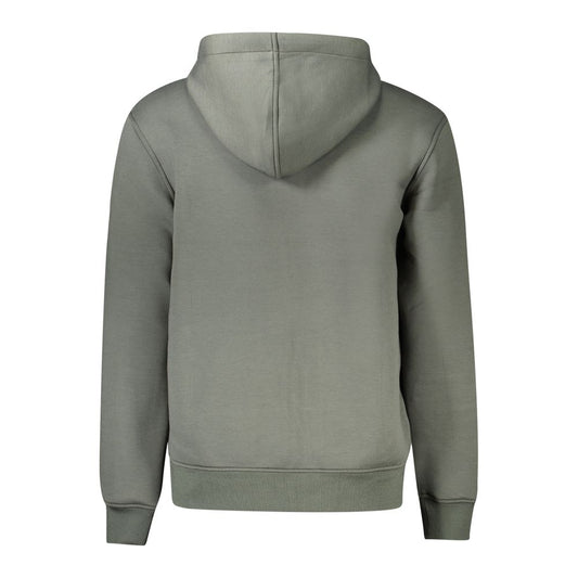 Green Polyester Men's Jacket