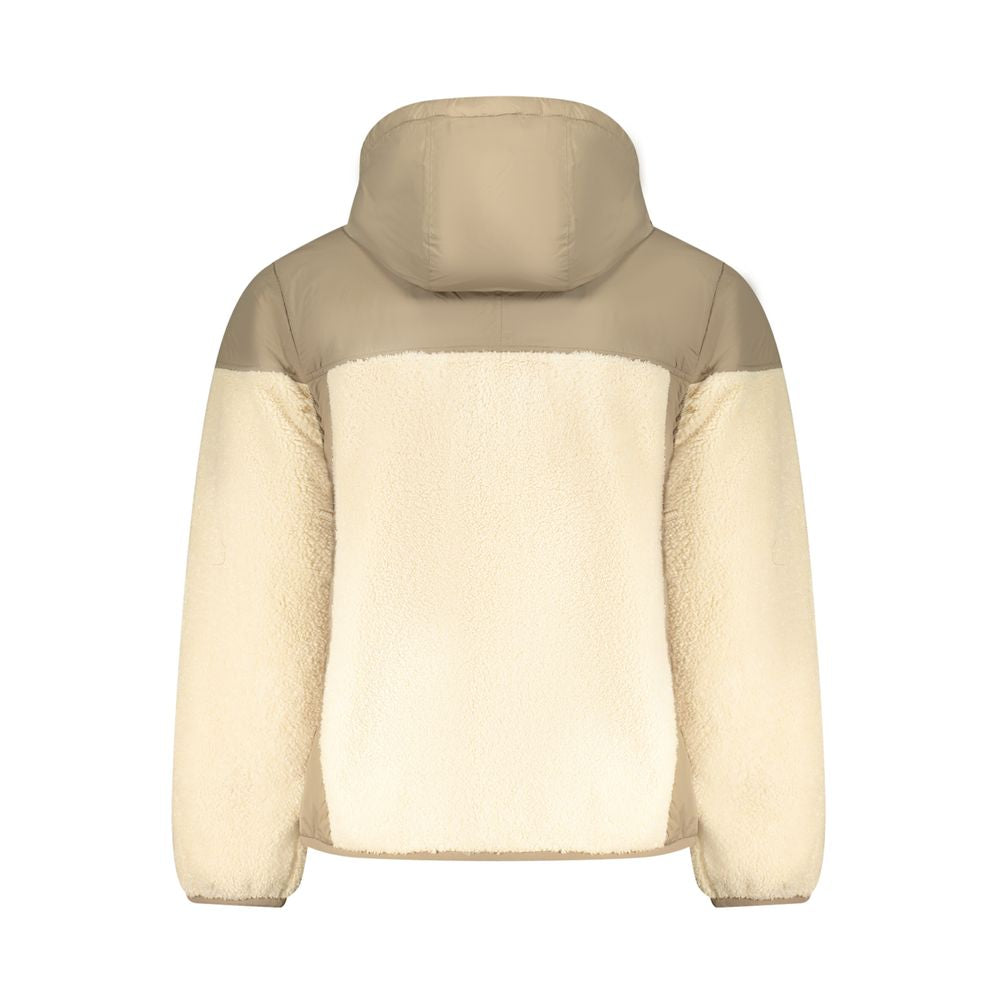 Beige Polyamide Men Jacket