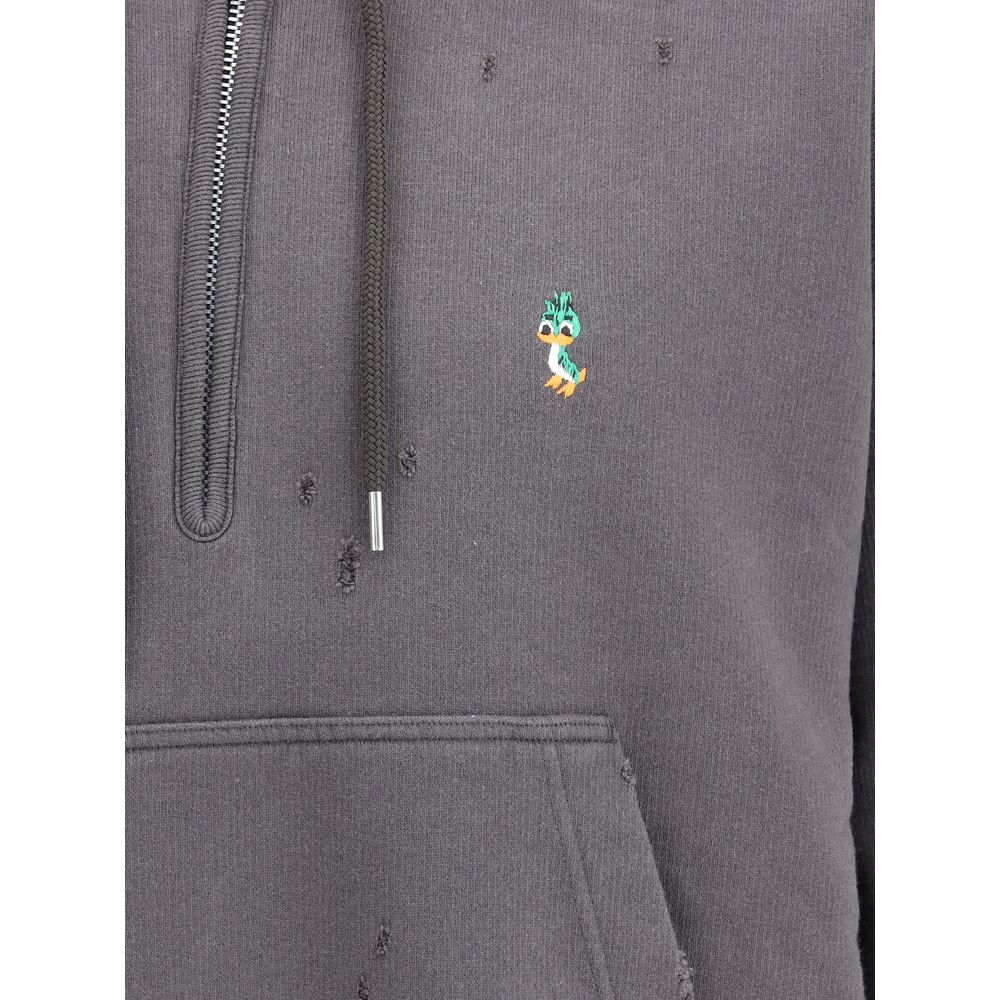 Green Cotton Sweatshirt