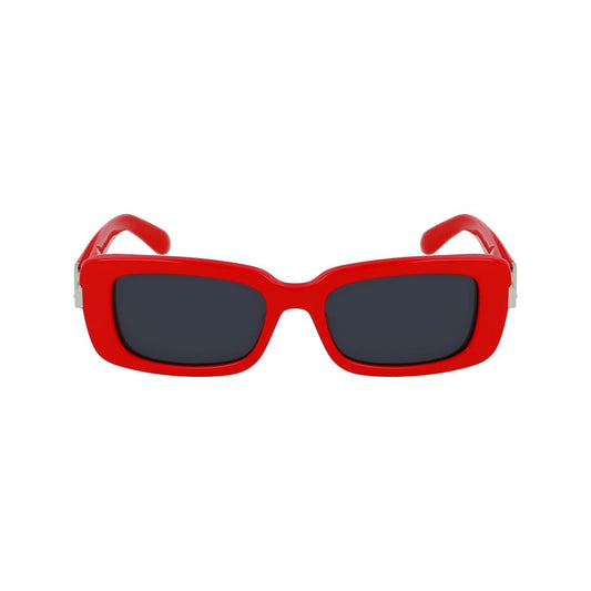 Red Acetate Sunglasses