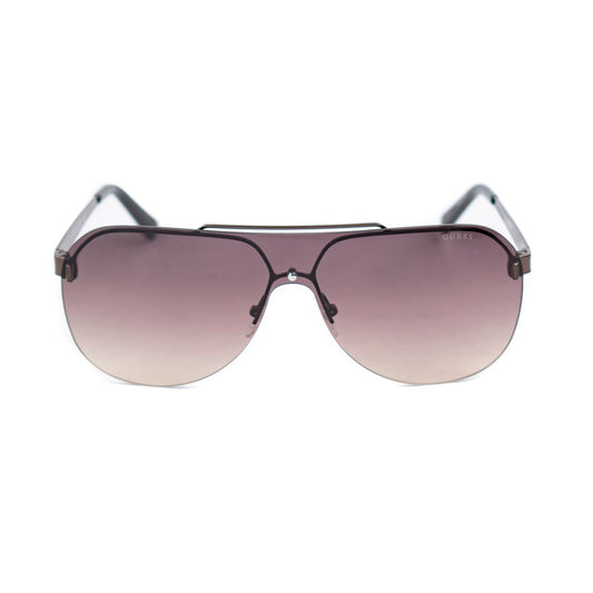 Brown Metal Sunglasses