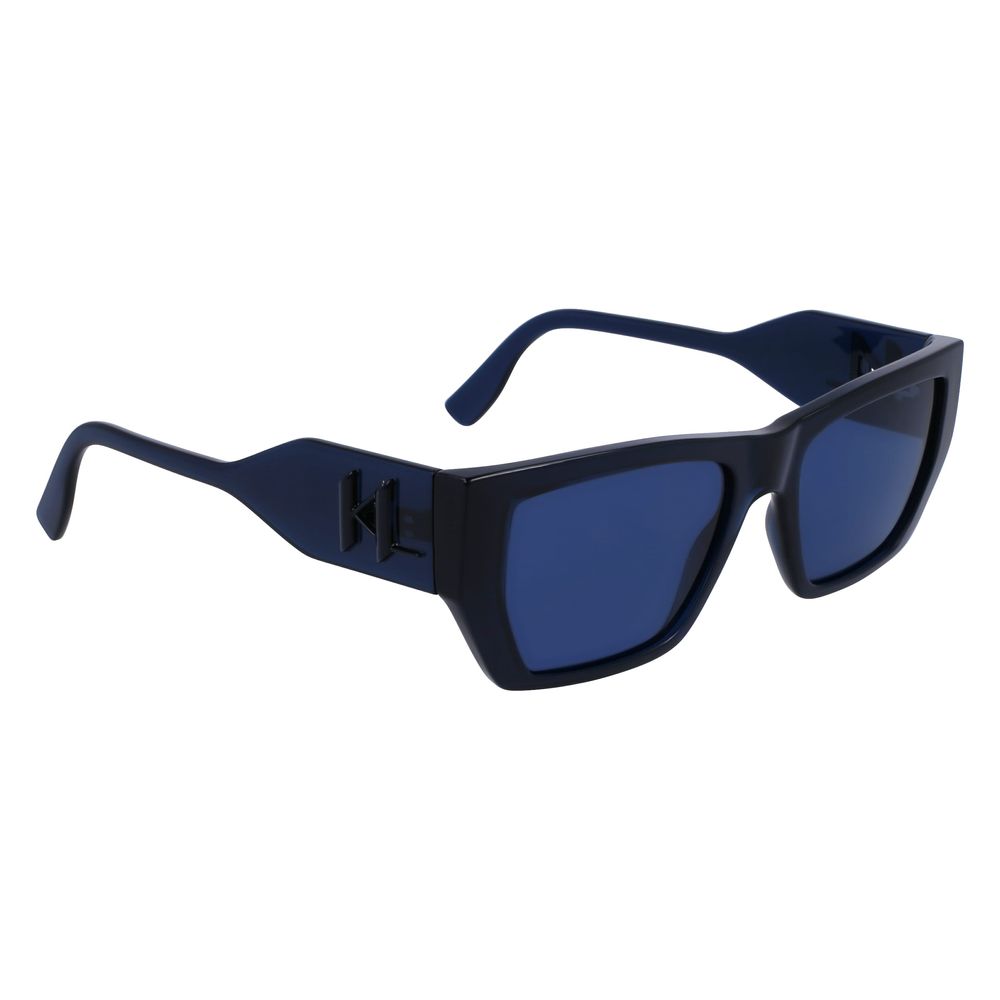 Blue Injected Sunglasses