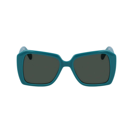 Green Injected Sunglasses