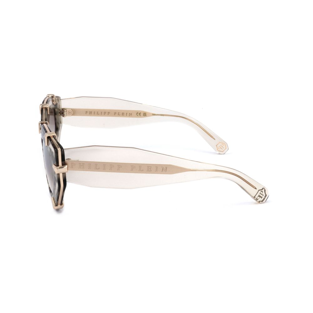 Beige Acetate Sunglasses
