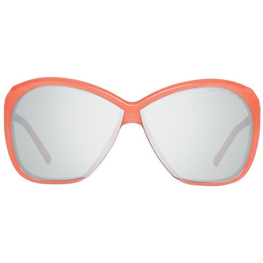 Orange Polyamide Sunglasses
