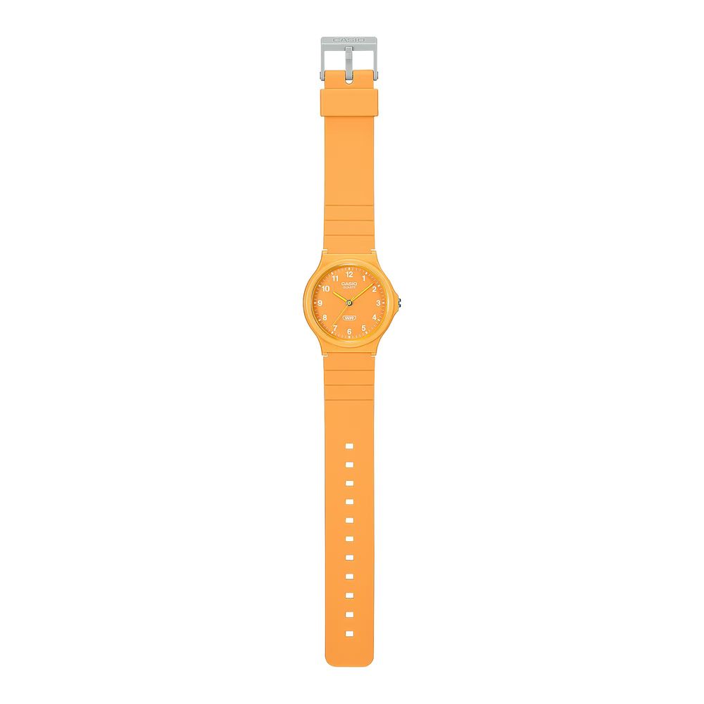 Orange Resin Dress Watch