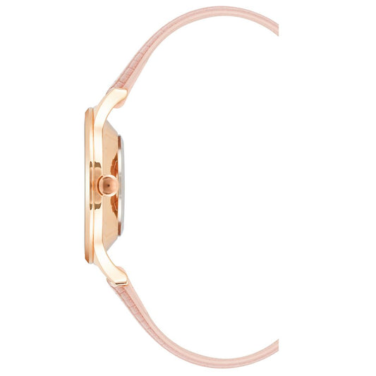 Multicolor Leather Dress Watch