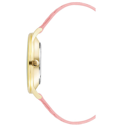 Multicolor Leather Dress Watch