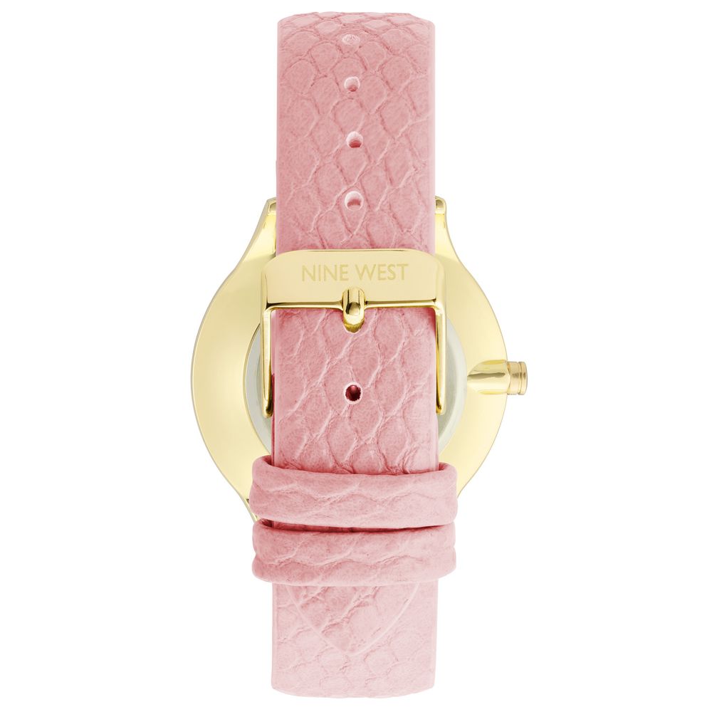 Multicolor Leather Dress Watch