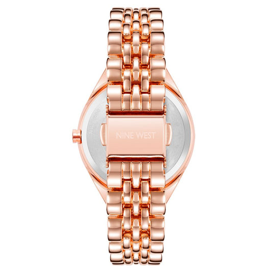 Multicolor Metal Dress Watch