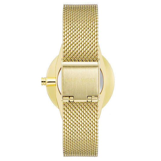 Gold Stainless Steel Bracelet Watch