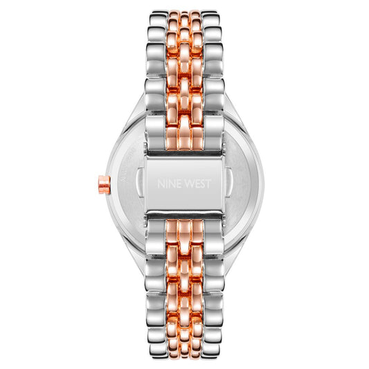 Multicolor Metal Bracelet Watch