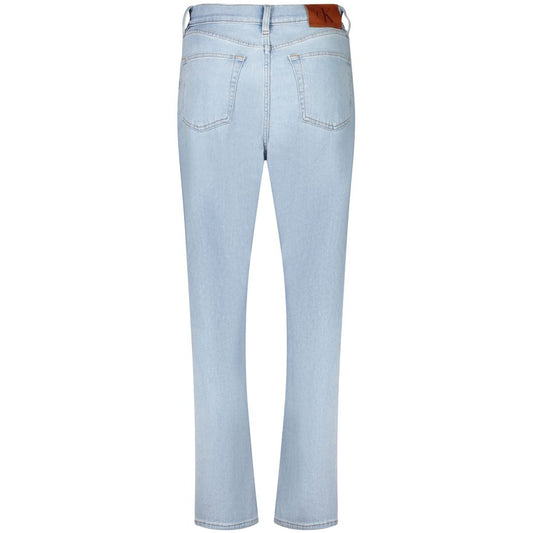 Azzurro Cotton Women Jeans