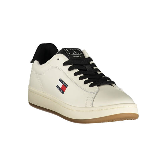 White Leather Women Sneaker