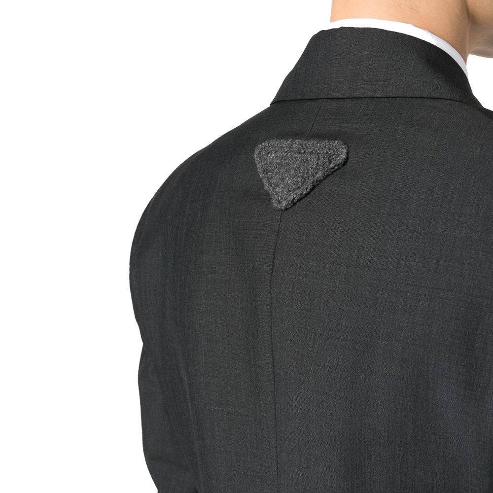Gray Wool Blazer