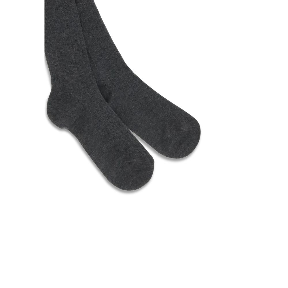 Gray Cashmere Socks