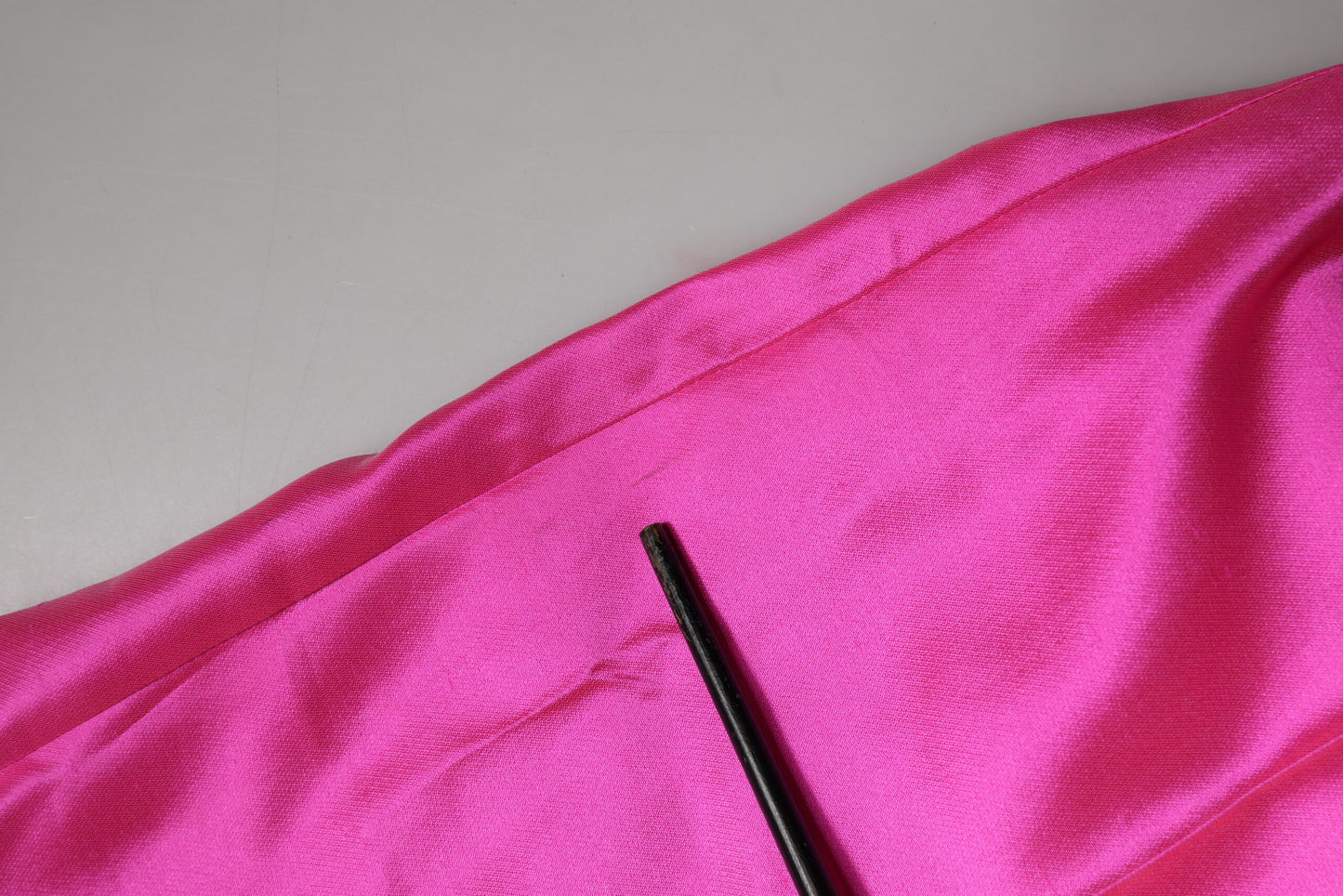 Pink Silk High Waist Dress Trousers Pants