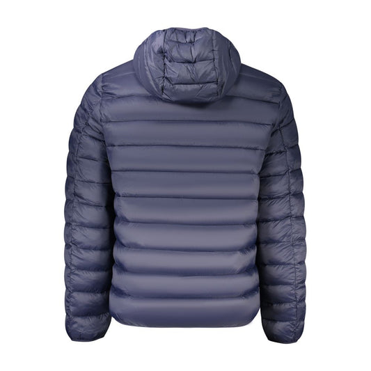 Blue Polyamide Jackets & Coat