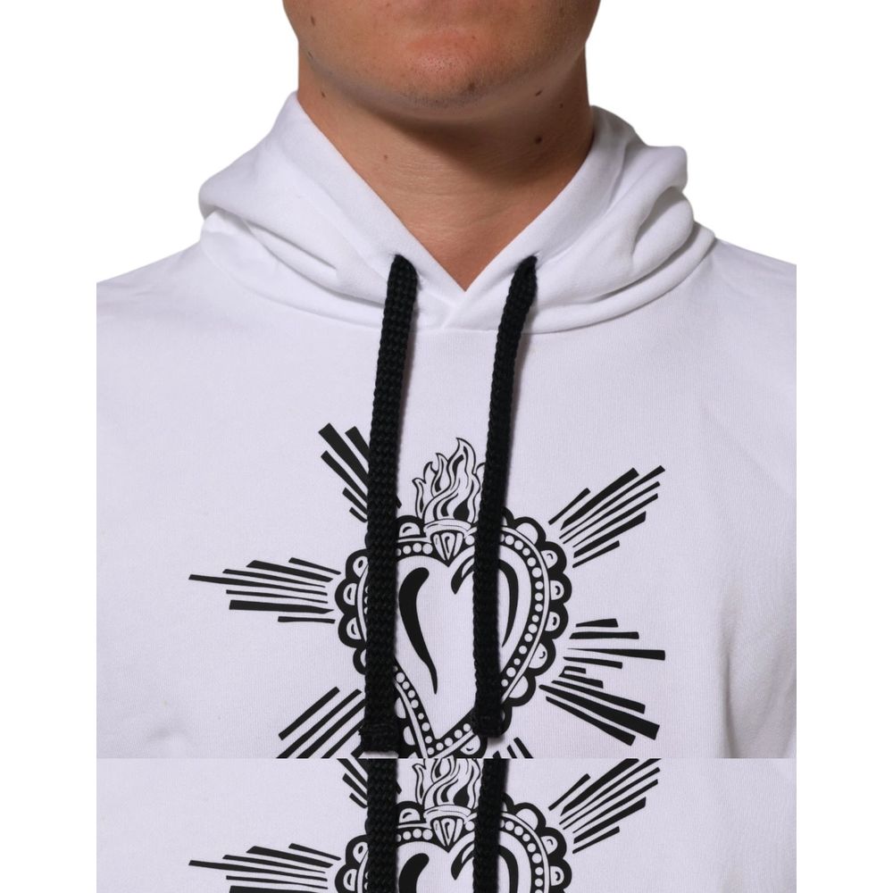 White Cotton Sweatshirt