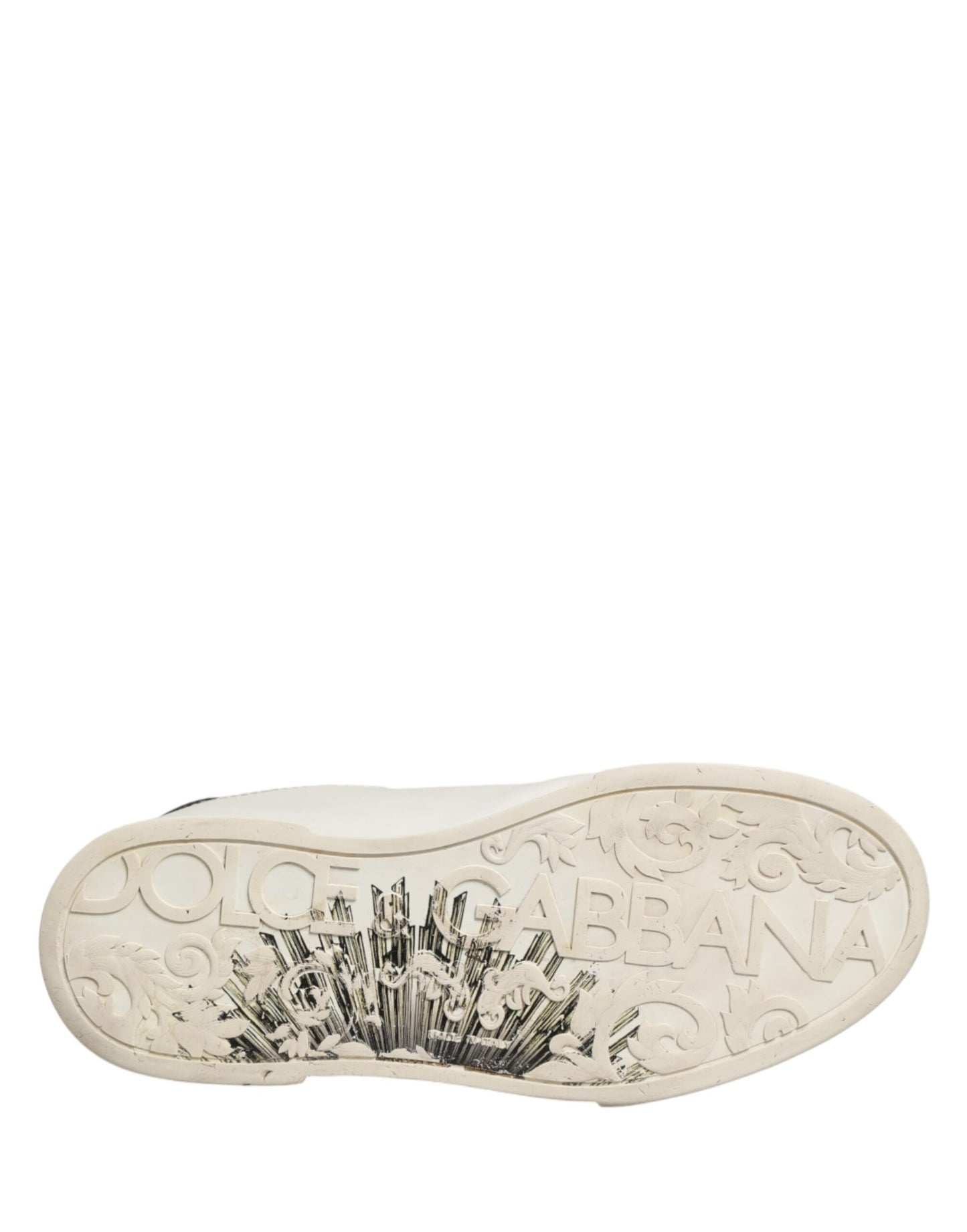 White Black Crown Low Top Sneakers Men Shoes