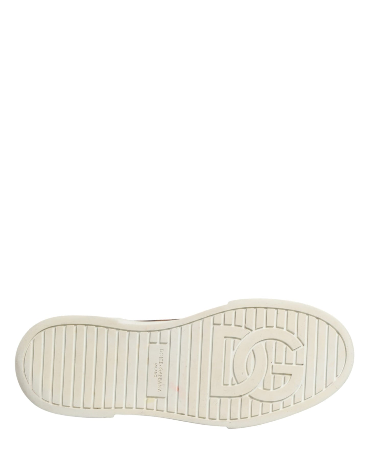 Brown Leopard Cotton High Top Sneakers Shoes