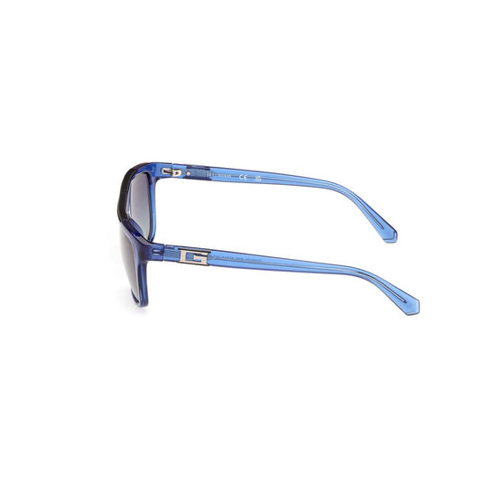 Blue Resin Sunglasses