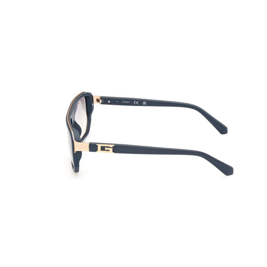 Gray Resin Sunglasses