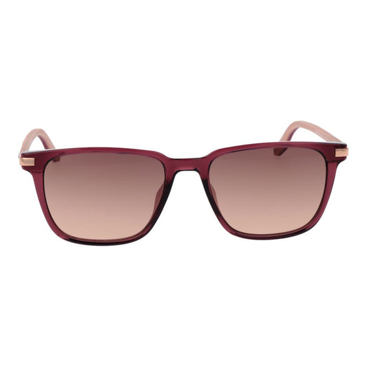 Burgundy Rubber Sunglasses