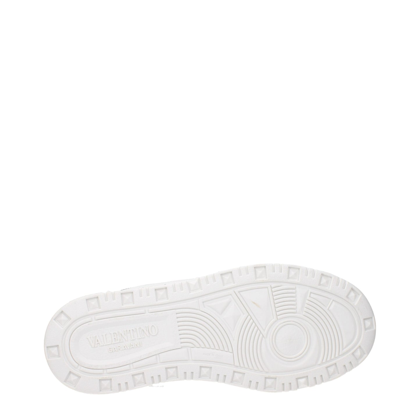 White Leather Low Top Sneakers