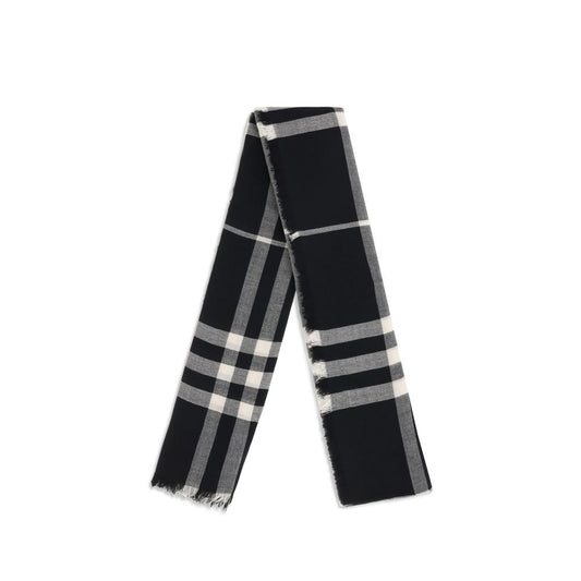 Black Wool Scarf