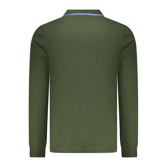 Green Cotton Polo Shirt