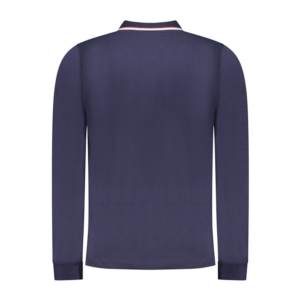 Blu Cotton Mens Polo Shirt