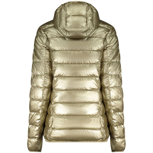 Gold Polyamide Women's Jacket