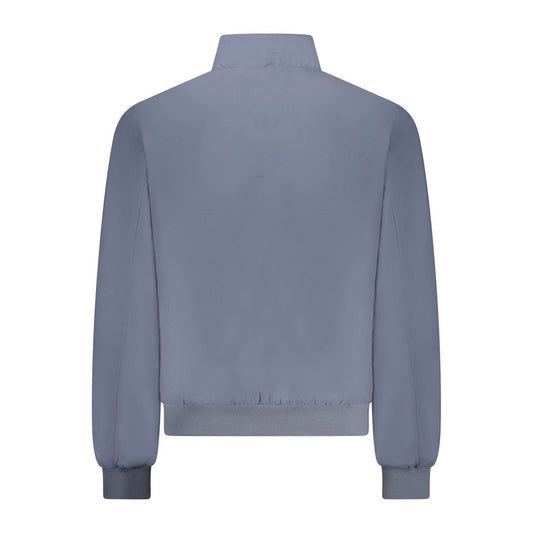 Blue Cotton Men's Jacket