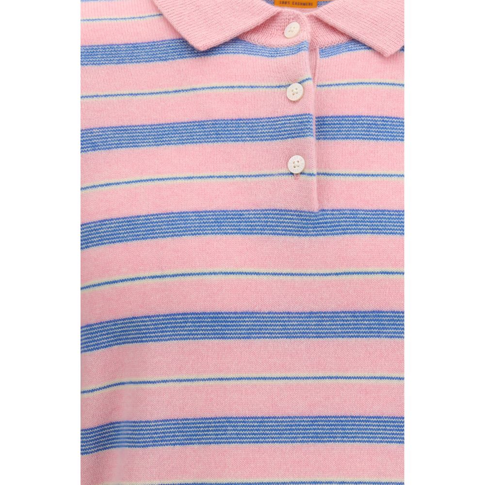 Multicolor Cashmere Polo Shirt