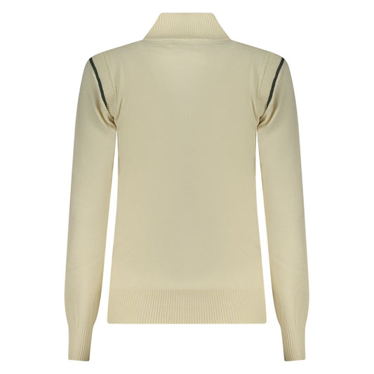 Bianco Viscosa Donna Maglia
