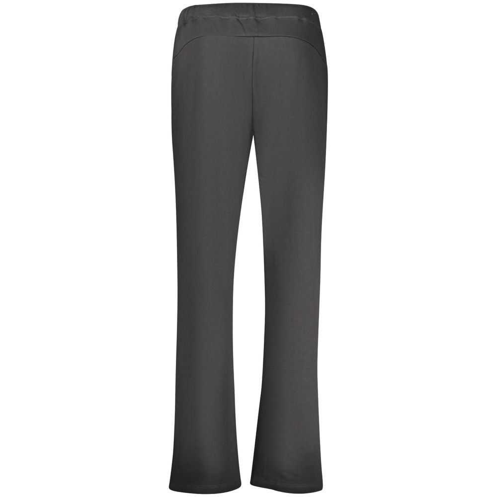 Black Cotton Women's Sweatpant