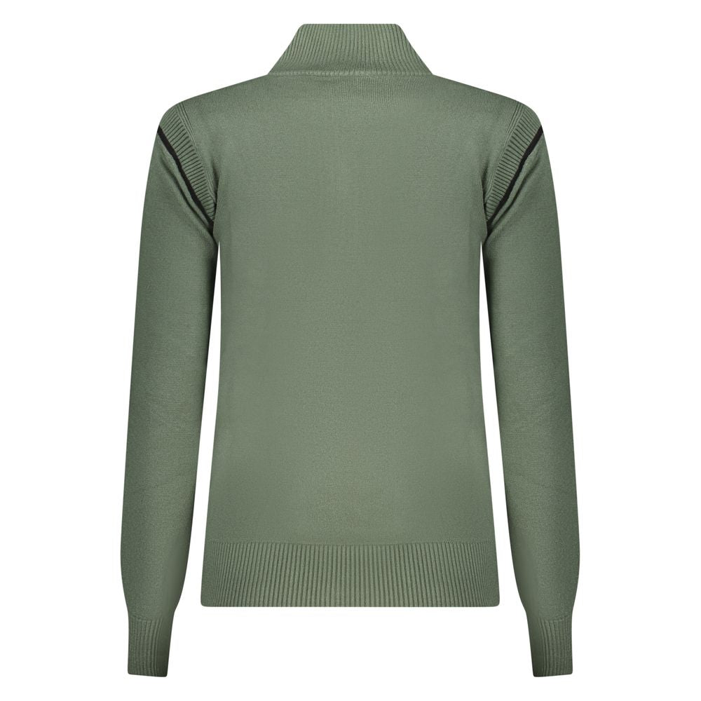 Green Polyester Sweater