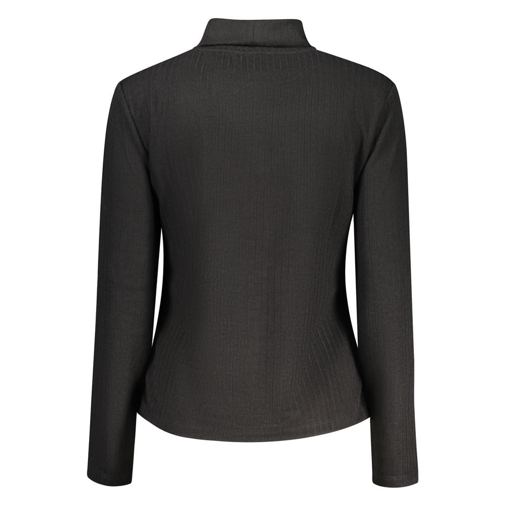 Black Polyester Women Sweater