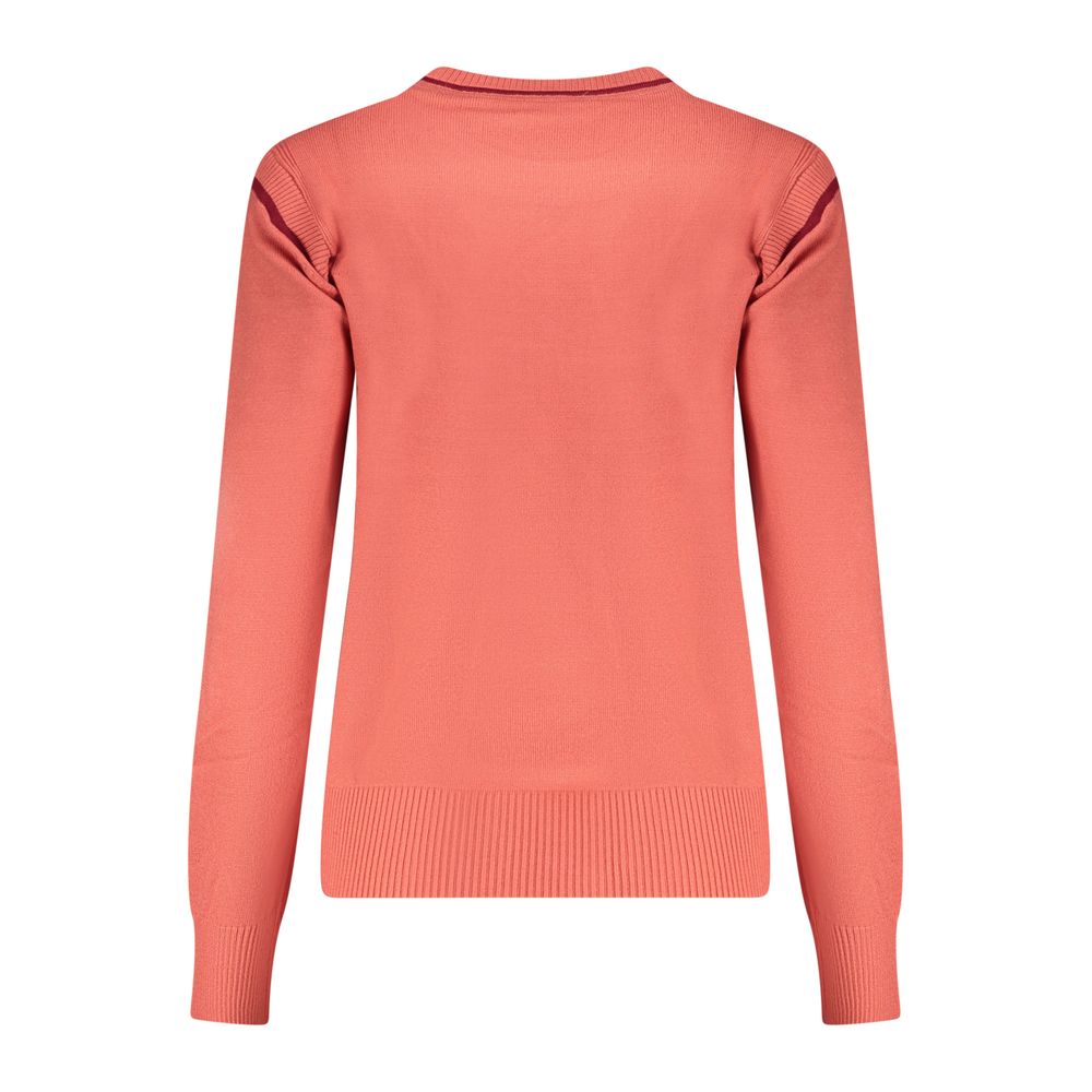 Rosso Viscosa Donna Maglia