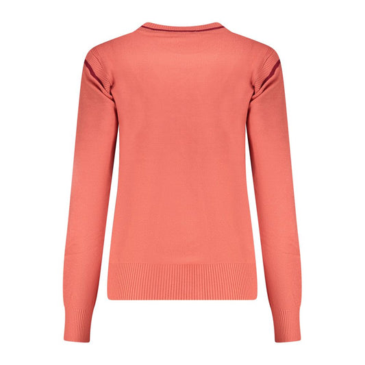 Rosso Viscosa Donna Maglia