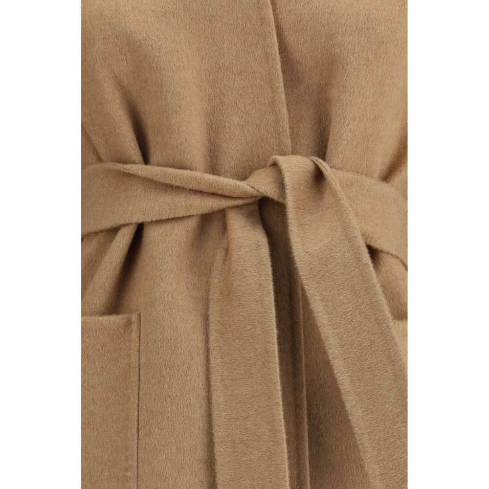 Beige Camel Hair Clothing