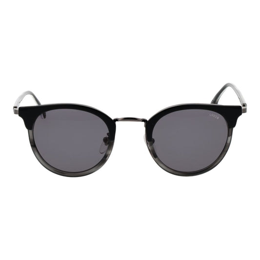 Black Stainless Steel Sunglasses